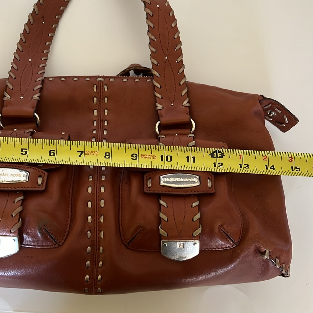 Vintage MICHAEL Michael Kors Leather Satchel - Picture 15 of 16